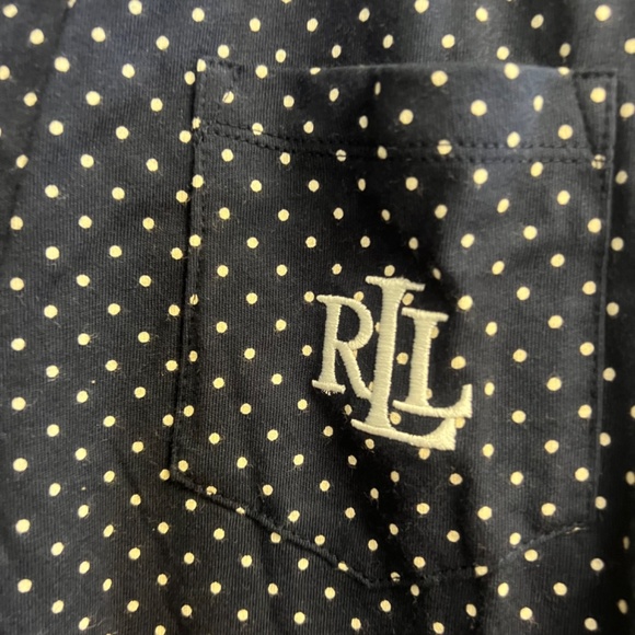 NWT Lauren Ralph Lauren Super Soft Cotton Sleep Shirt Size L - Picture 4 of 11